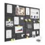 Uoisaiko Large Cork Pin Board 120x90cm with Self-Adhesive Tape