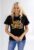 Up To 50% Off Clothing & Footwear e.g. Black Script Ladies T-Shirt