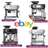 Up to 40% Off Sage Coffee Machine Refurbished Sale Extra 10% Off Code Stacking With Extra 20% Off Code (1 Year Warranty)Sold By Idoodirect
