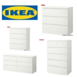 Up to £40 off MALM chest of drawers – E.g., MALM Chest of 4 drawers, white, 80×100 cm