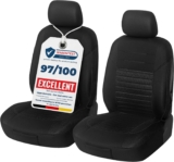 Upgrade4cars Car Seat Covers Front Pair Version 2026 Black Universal