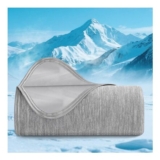 Uplayteck Bamboo Cooling Blanket, Double-Sided, 59×79 Inches