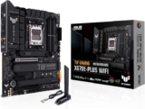 Used ASUS TUF GAMING X670E-PLUS WIFI AMD Ryzen AM5 ATX motherboard, 16 pwr stages, PCIe 5.0, DDR5 – Used good Amazon resale
