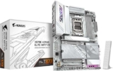 Used GIGABYTE X870E AORUS ELITE WIFI7 ICE Motherboard – 1622 Phases Digital VRM, 8200MHz DDR5 (OC), 3xPCIe 5.0 Wi-Fi 7, 2.5GbE LAN, USB 4
