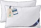 Utopia Bedding Cushion Inner Pads (Pack of 2), 30×50 cm (12 x 20 inches) Cushion Stuffer Inserts, Hollowfibre Piping Pillows (White)