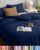 Utopia Bedding Double Duvet Cover Set with 2 Pillowcases 50×75 cm, Navy Microfiber Bedding Quilt Cover Set with Pillowcases, Oeko-TEX Certified,Soft Breathable Comfort – Ideal for Home and Hotels