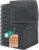 Utopia Towels Cotton Washcloths Set – 100% Ring Spun Cotton in Grey x12