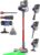 VACTechPro Upgraded F02 Ultra Cordless Vacuum Cleaner, 50KPa/600W/70Mins Self-Standing, Triple Anti-Tangled Handheld Vacuum with Detachable Battery for Pet Hair Home