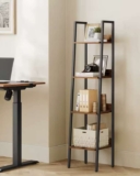 VASAGLE 4-Tier Bookcase, Narrow Ladder Shelf, Storage Rack. Sold by SONGMICS HOME UK Store