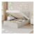 VASAGLE Double Bed Frame 135×190 Cm with Lift-up Storage