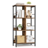 VASAGLE Ladder Shelf 3-Tier Display Storage Rack Shelf 30 x 60 x 114 cm