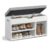 VASAGLE Shoe Bench with Cushion