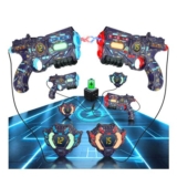 VATOS Rechargeable Laser Tag Set: 2 Guns, 2 Vests, Sync
