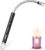 VEHHE Candle Lighter, Electric Lighter Rechargeable USB Lighters with 360 Long Flexible Neck, Arc Windproof Lighters with LED Battery Display, for BBQ Camping Light Candles Gas Stoves