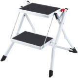 VEVOR Step Ladder 2-Step 150kg Capacity