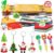 VEYLIN Christmas No-snap Crackers, Make Your Own Christmas Crackers Set DIY Xmas Crackers for Kids Xmas Crackers Set with Novelty Gifts, 15 Pack in 5 Colours