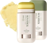 VILLAGE 11 FACTORY DAILY FRESH SUN STICK – SPF 50 (20g) Korean skincare – Sunscreen SPF 50 – Long-Lasting Hydration and Flawless Matte Finish – Easy to carry everywhere