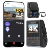 VIOFO A119M Pro 4K HDR Mini Dash Cam – Parking Mode, WiFi 6, Voice Control (Prime Exclusive) – Sold by VIOFO Ltd / FBA