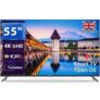 VISPERA 55 Direct LED 4K HDR Smart Tizen OS TV- TI55ULTRA (Dolby Audio) w/Voucher