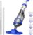 VIVOHOME 4200LPH Swimming Pool Vacuum Cleaner with Length Adjustable Handle Rechargeable with Running Time Up to 60 Minutes Ideal for In-Ground Pools, Spas, and Hot Tubs