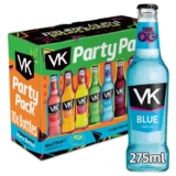 VK Party Pack 10 x 275ml 3.4% ABV 10 Bottles Vodka & Fruit Juice – S&S £7.22