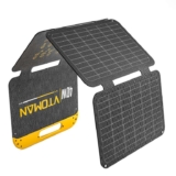 VTOMAN VS40 Portable Solar Panel 40W 13.9V, IP67 Waterproof, Type-C USB-A Connectors,PD30W sold by VTOMAN UK FBA