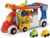 VTech Toot-Toot Drivers Big Vehicle Carrier, English Launch 2 mini vehicles down the zig-zag ramp and trap door buttons trigger phrases, songs and movement. Ages 1-5