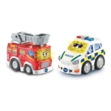 VTech Toot-Toot Drivers Rescue 2-Pack Fire Engine and Police Car
