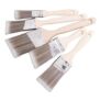Vacallity 5-Pack Soft-Grip Paint Brushes for Cabinets, Furniture and Walls