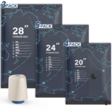 Vacuum Storage Bags with Pump, 12 Pack, 3 Sizes, Electric Pump, Reusable, Voucher Price, Sold by Tanyunya / FBA