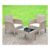 Valencia Armchair Bistro Set 3pc