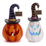 Valery Madelyn Halloween Decorations Set of 2 Pumpkin Ornaments