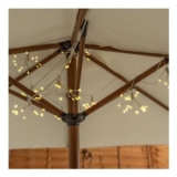ValueLight Set of 10 Firework Clear Outdoor Solar String Light