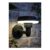 ValueLights LED Matt Black Solar Wall Light