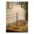 ValueLights Maura Twist Brushed Gold Table Lamp with White Pleated Shade