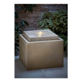 ValueLights Solar Square Water Fountain Feature