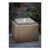 ValueLights Solar Square Water Fountain Feature