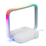 ValueLights White 3-in-1 Wireless Colour Changing Light Charging Pad Free P&P