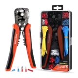 ValueMax Wire Stripper, Cutter and Crimper Set with 266 Terminals