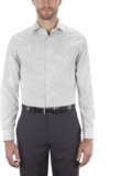 Van Heusen Mens Regular Fit Flex Collar Check Dress Shirt