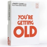 Vango Youre Getting Old A Party Card Game for Aging Millennials – 2 to 6 Players, Ages 14, White, Red, Orange