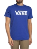 Vans Mens Classic Logo T-Shirt, Royal Cobalt L