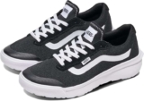 Vans Mens Range BRZ Trainers, Black/White Sizes 6.5-12