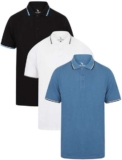 Various 3 Pack Polo Shirts with Code (5 styles available)