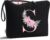 Vavabox Personalised Initial Make Up Bag, Gifts for Women (S, Black) Birthday Makeup Bag, Small Cosmetic Wash Bag Gifts for Teenage Girls Ladies