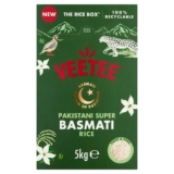 Veetee Pakistani Super Basmati Rice 5kg – Clubcard Price