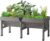 VegTrug 1.8m Classic Raised Bed in Grey