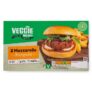 Veggie Menu Mozzarella Or BBQ Sweet Potato Burgers/Pesto & Cheddar Sausages/Spicy Cauliflower/Teriyaki Broccoli