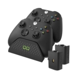 Venom Twin Charging Dock with 2 Rechargeable Battery Packs Black