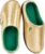 VeraCosy Mens Two-Tone Memory Foam Slippers